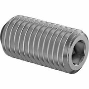 BSC PREFERRED Super-Corrosion-Resistant Cup-Point Set Screw 316 Stainless Steel 3/4-10 Thread 1-1/2 Long 92313A437